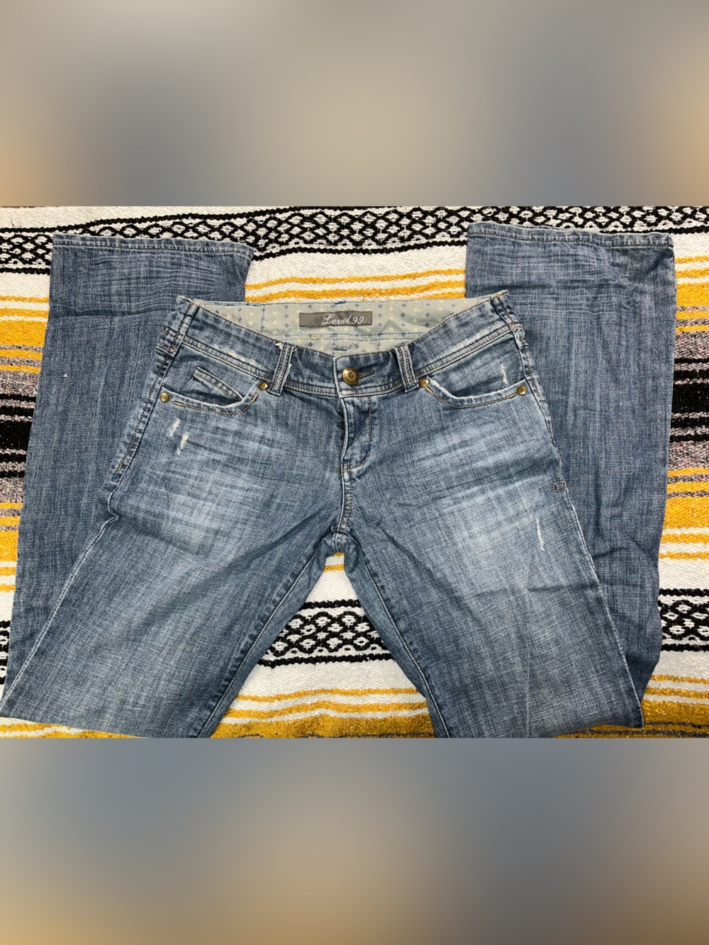 Level 99 Light Blue vintage Denim Jeans
